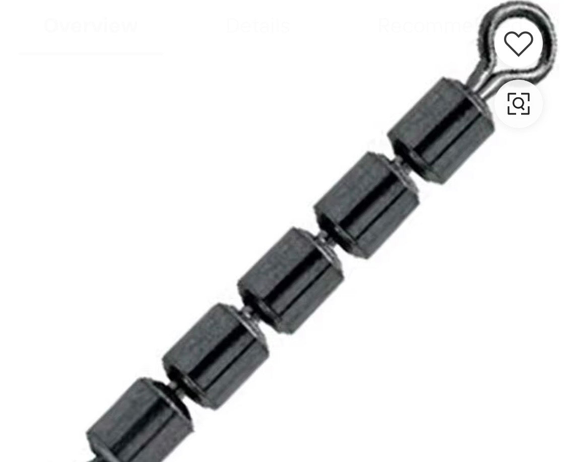 Barrel chain swivels pk 20