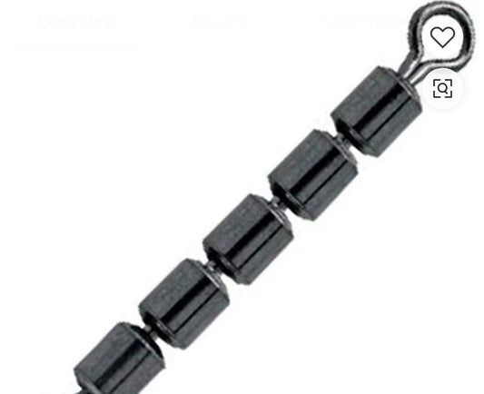 Barrel chain swivels pk 20